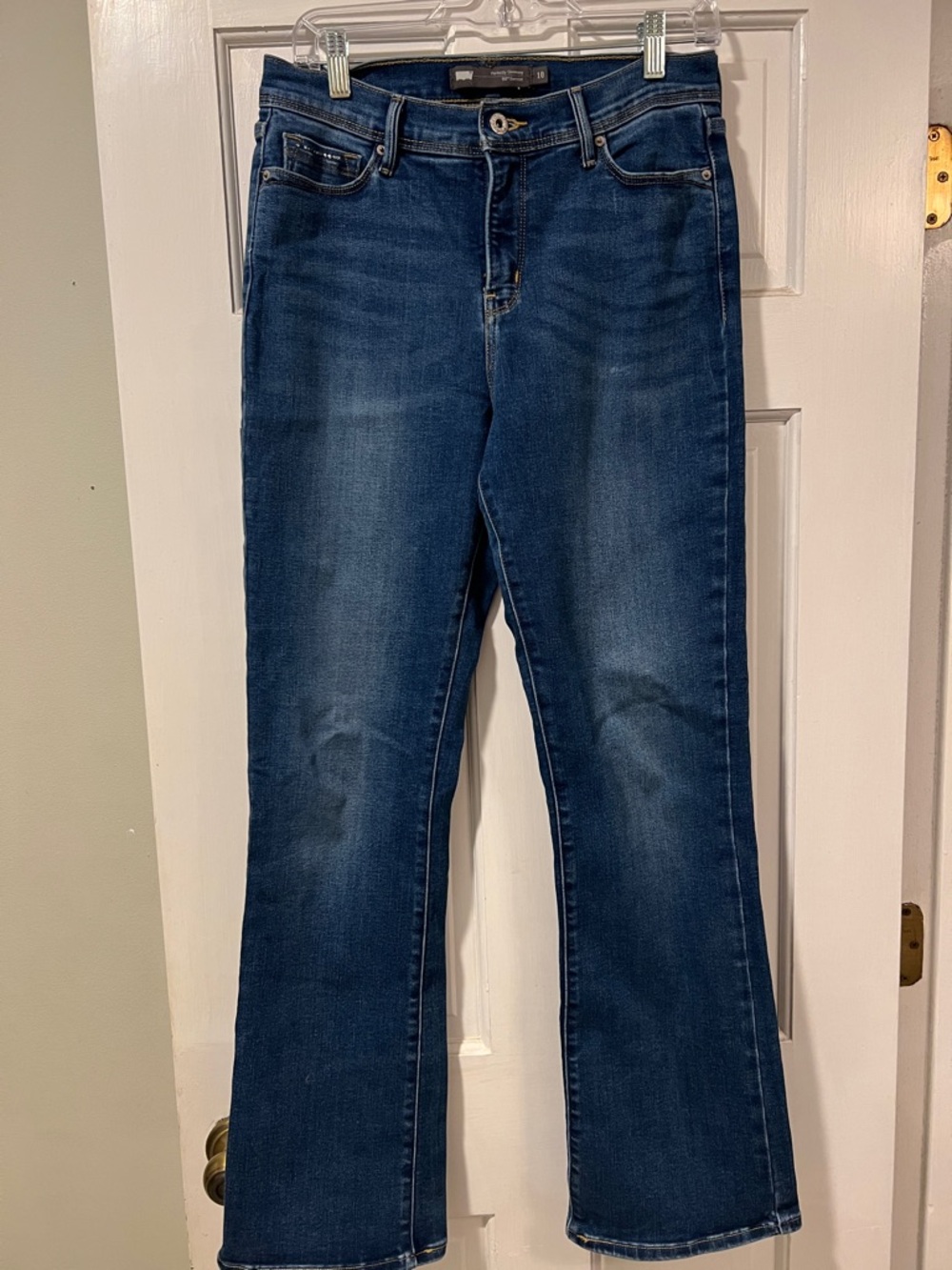 Levi's Women's Dark Blue Wide Leg Jeans